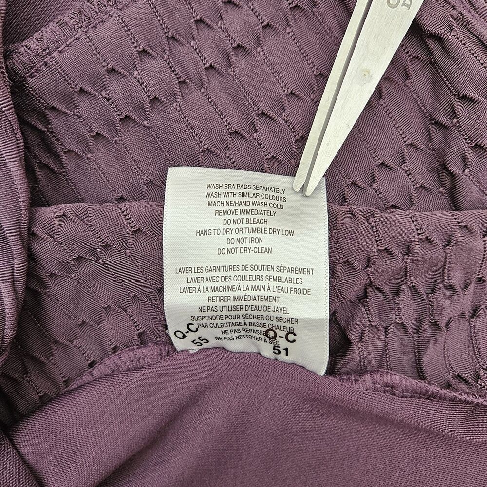Mondetta Women's Purple Performance Luxury Stretch Built-in Bra Dress Size S - Picture 7 of 7